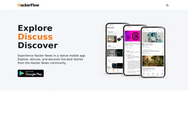 HackerFlow – Hacker News Client for Android Which Looks Like Reddit