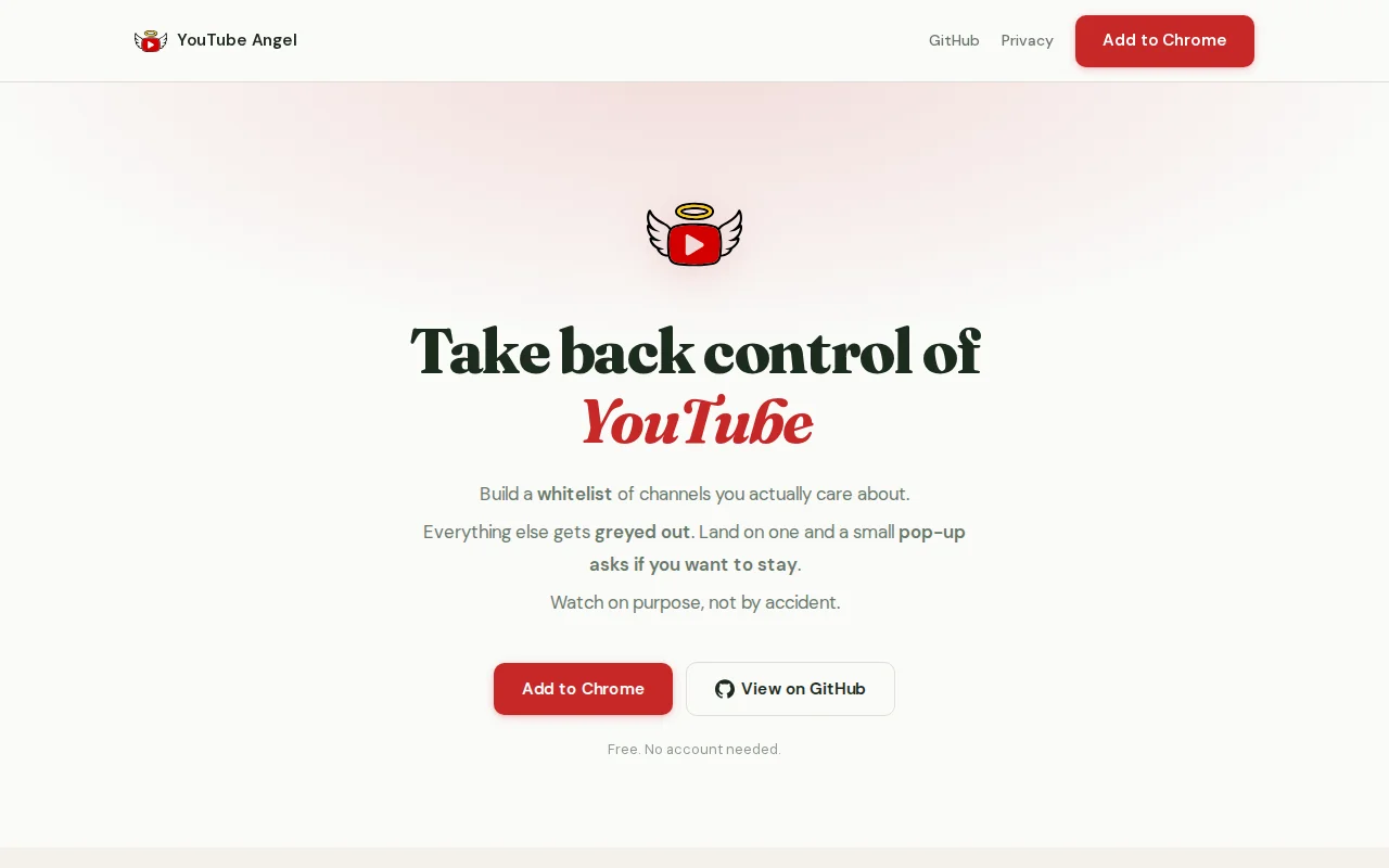 Chrome extension to grey out unwanted videos