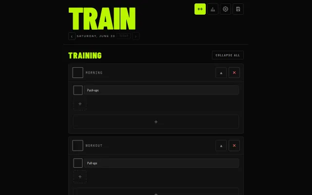F1l0 – Fitness Logger
