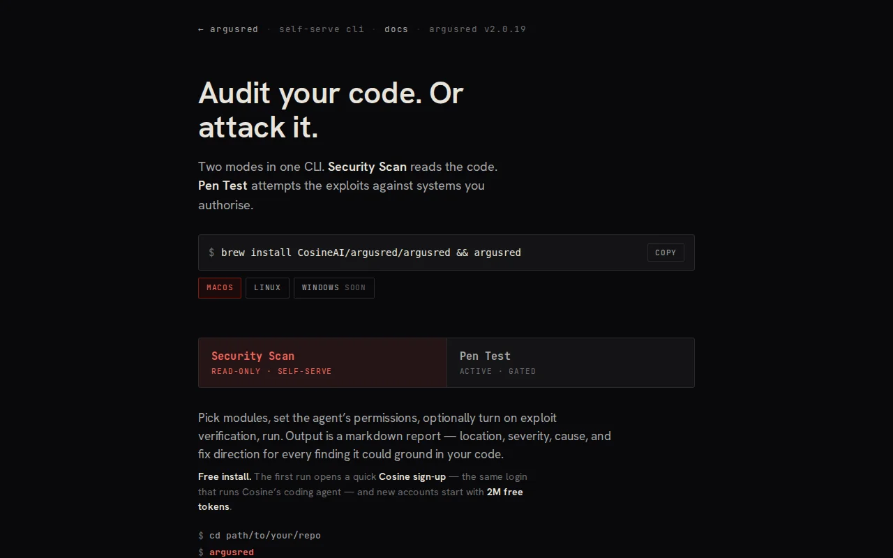 We post-trained a model that pen tests instead of refusing
