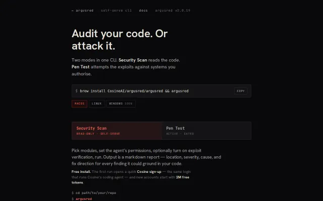 We post-trained a model that pen tests instead of refusing