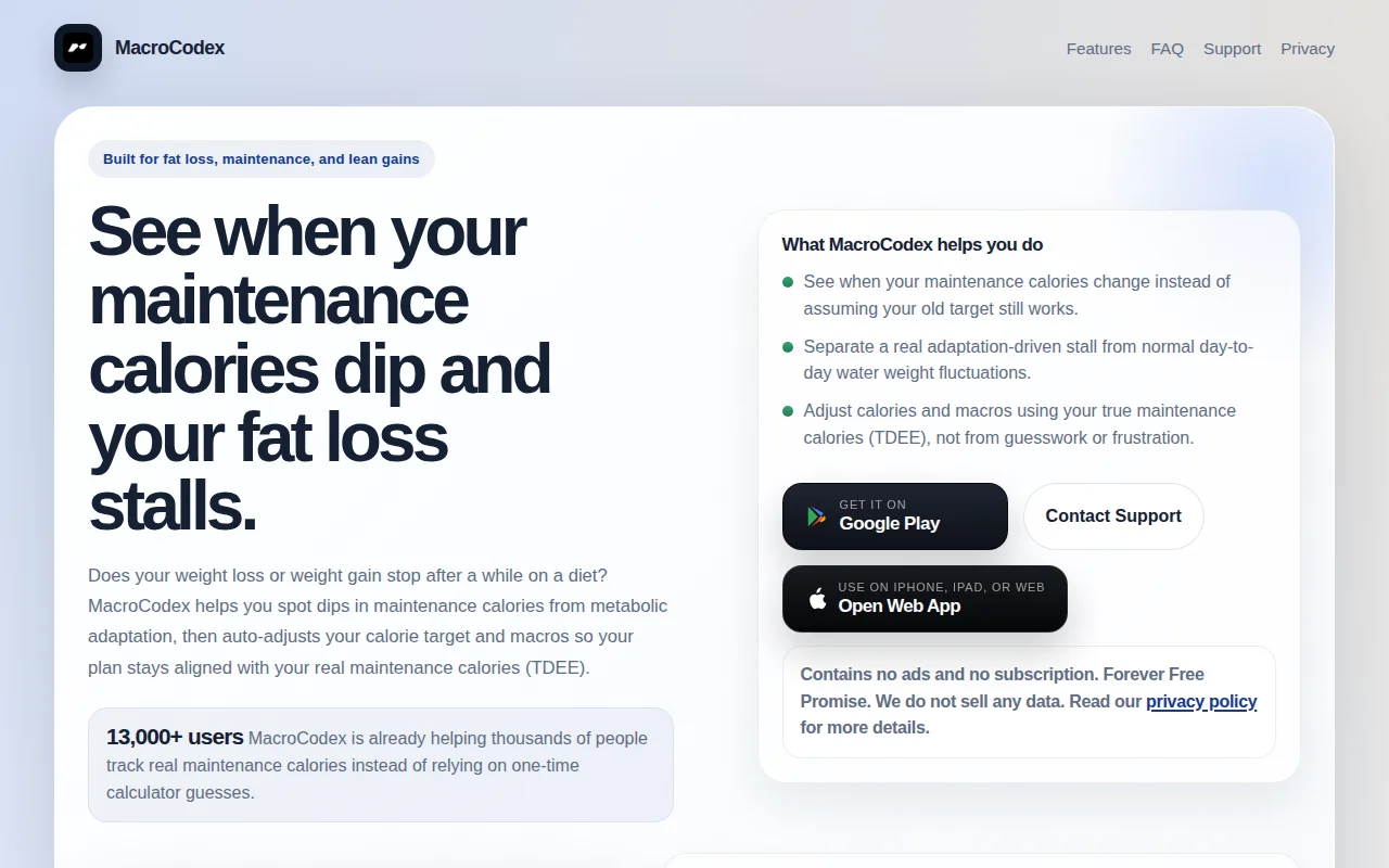 Lean bulk, cut, body recomp. Calculate maintenance calories