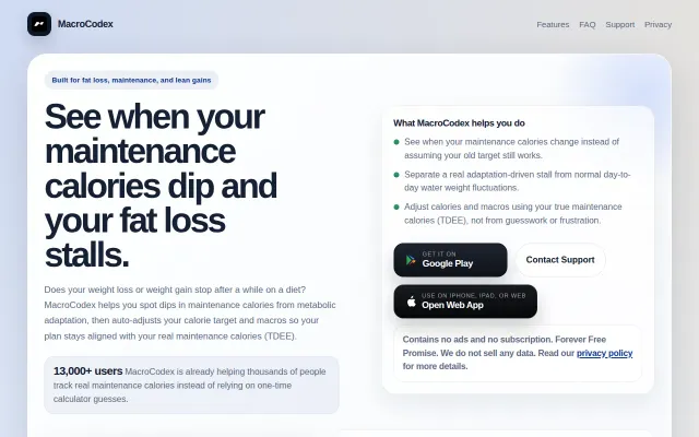 Lean bulk, cut, body recomp. Calculate maintenance calories
