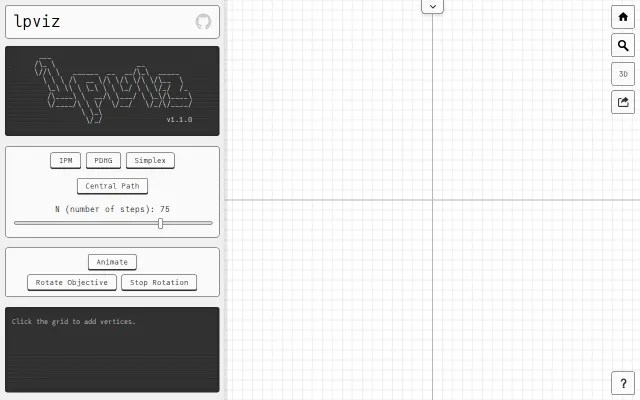 lpviz – Interactive linear programming visualization in the browser