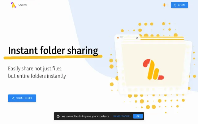 Socket to Me, a static file server that runs in the browser