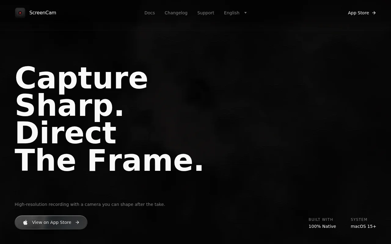 ScreenCam – create polished product demos on Mac