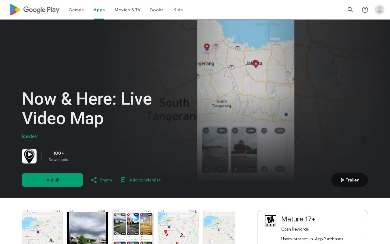 Video on Demand from Locations