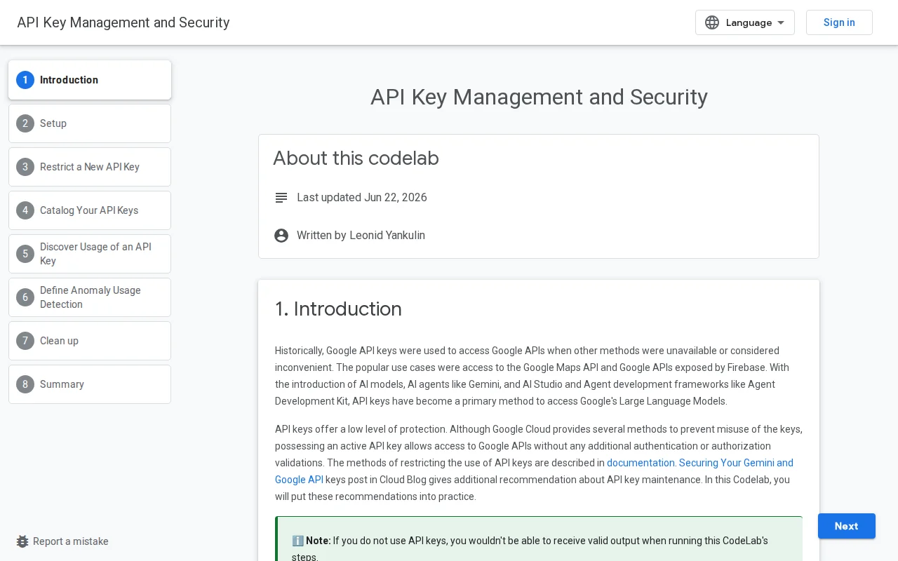 Catch abnormal usage of your API keys on Google Cloud
