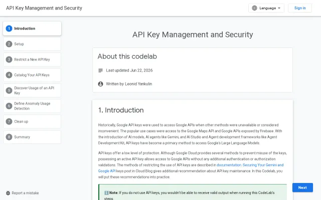 Catch abnormal usage of your API keys on Google Cloud