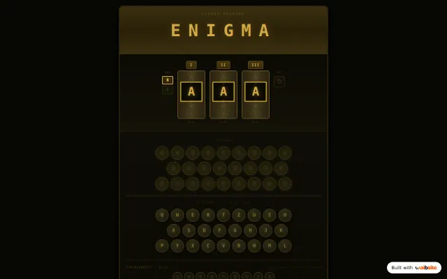 Enigma Simulator – Encrypt Like WWII