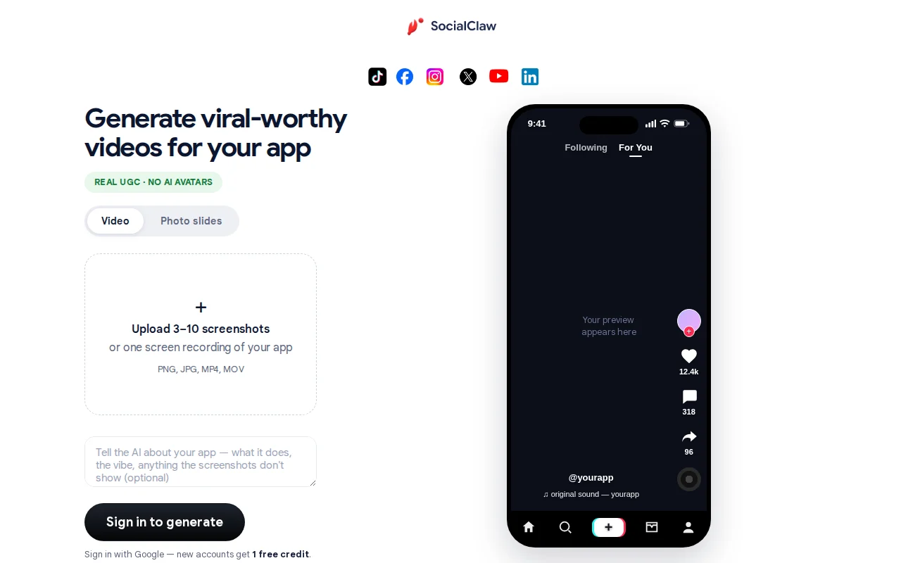 A Viral Social Video Generator for iOS Apps