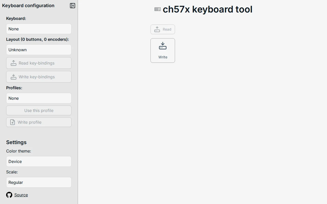 Browser based tool for programming ch57x macro-pads