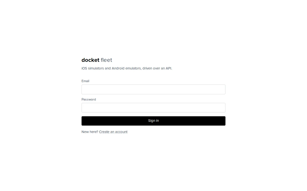 Docket Fleet – mobile device cloud