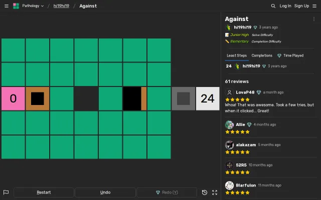 Find the Shortest Path in 24 steps