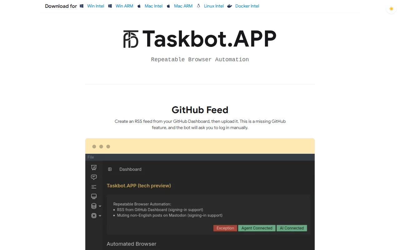 Mute non-ENG Mastodon posts and RSS GitHub wall (browser automation)