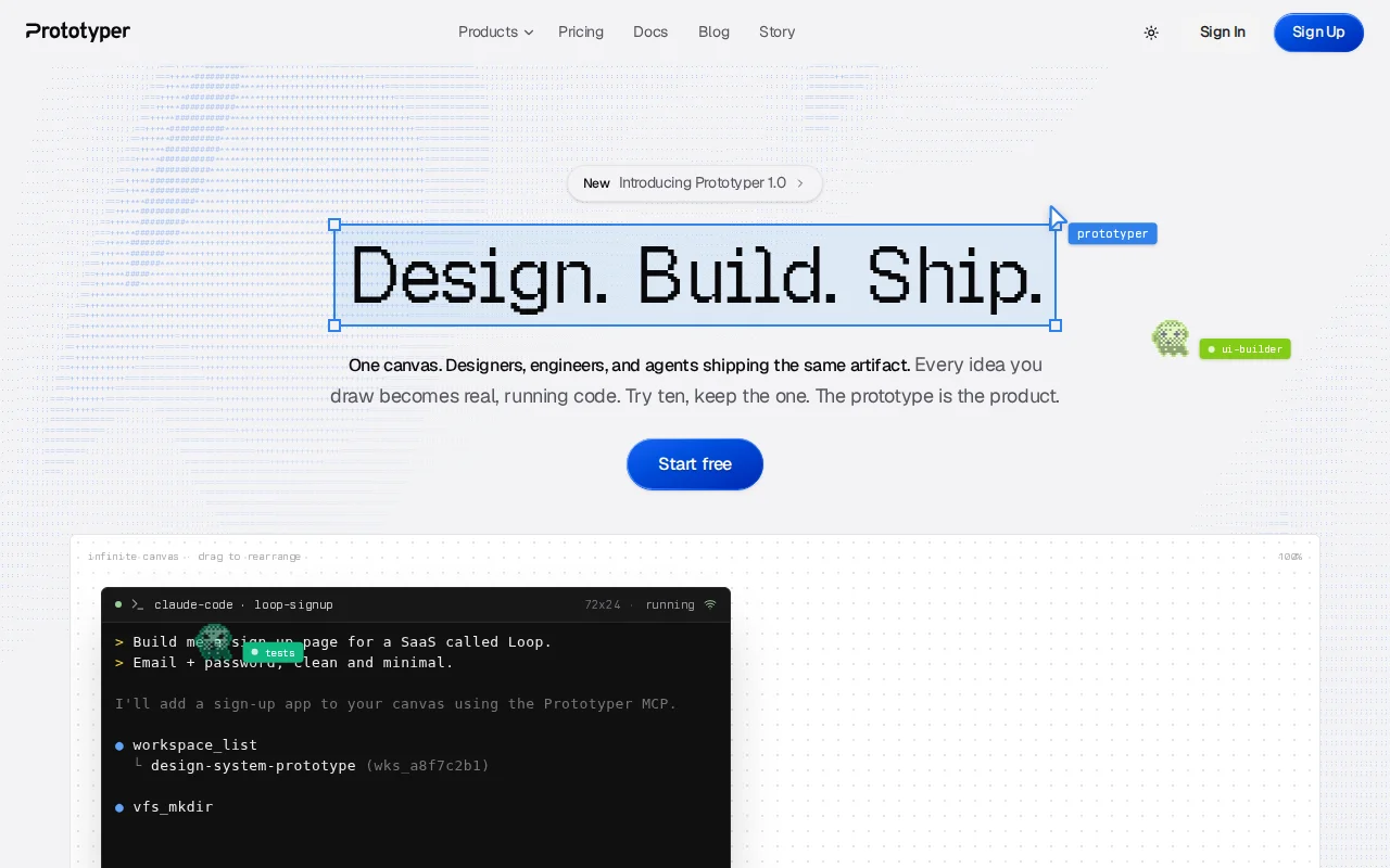 Visual Workspace for Agents Based on Unix