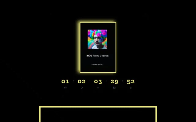 New Book Launch: 1000 Roles Unseen