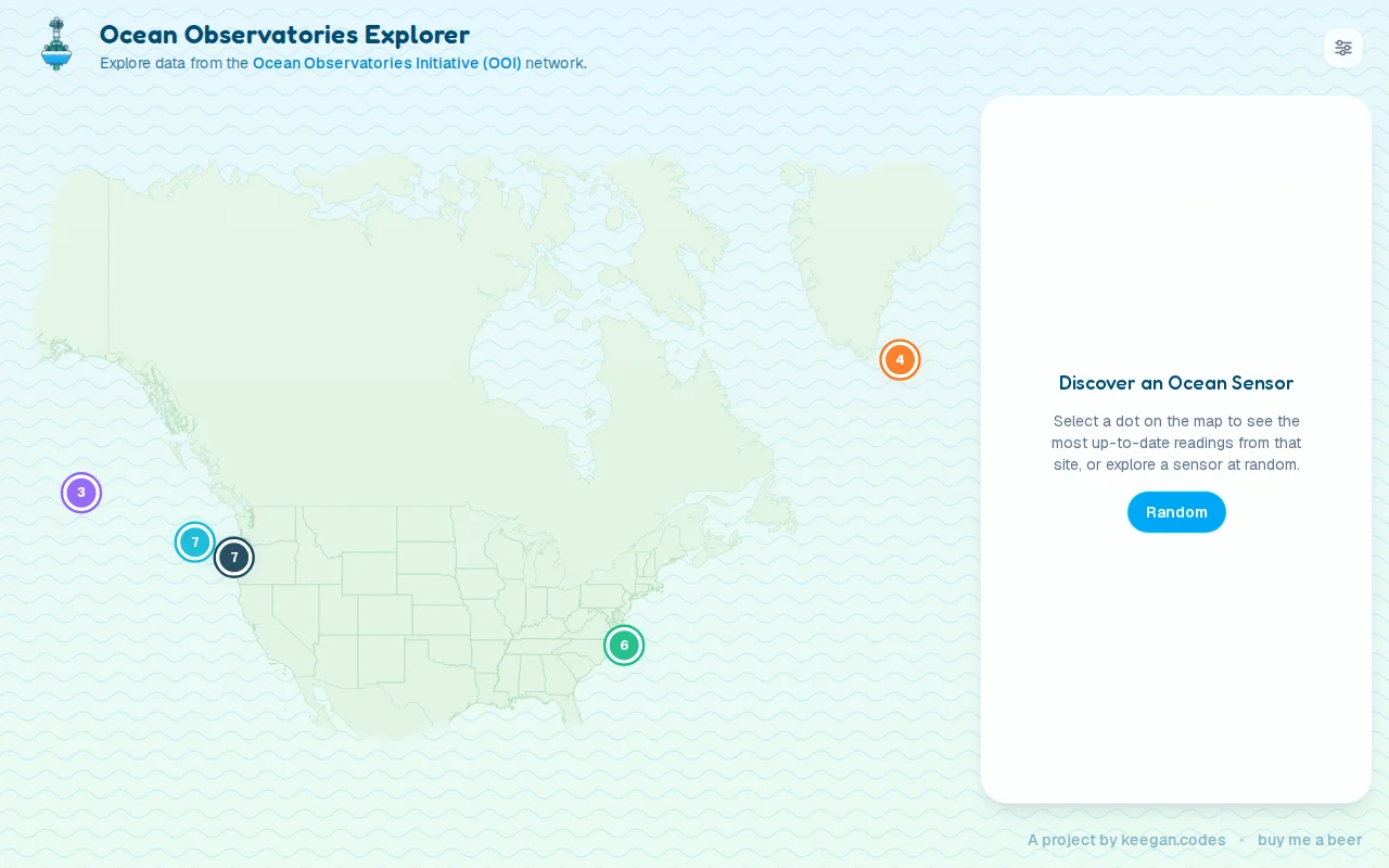 Ocean Observatories Initiative Data Explorer