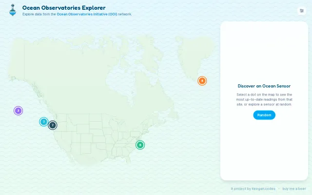Ocean Observatories Initiative Data Explorer