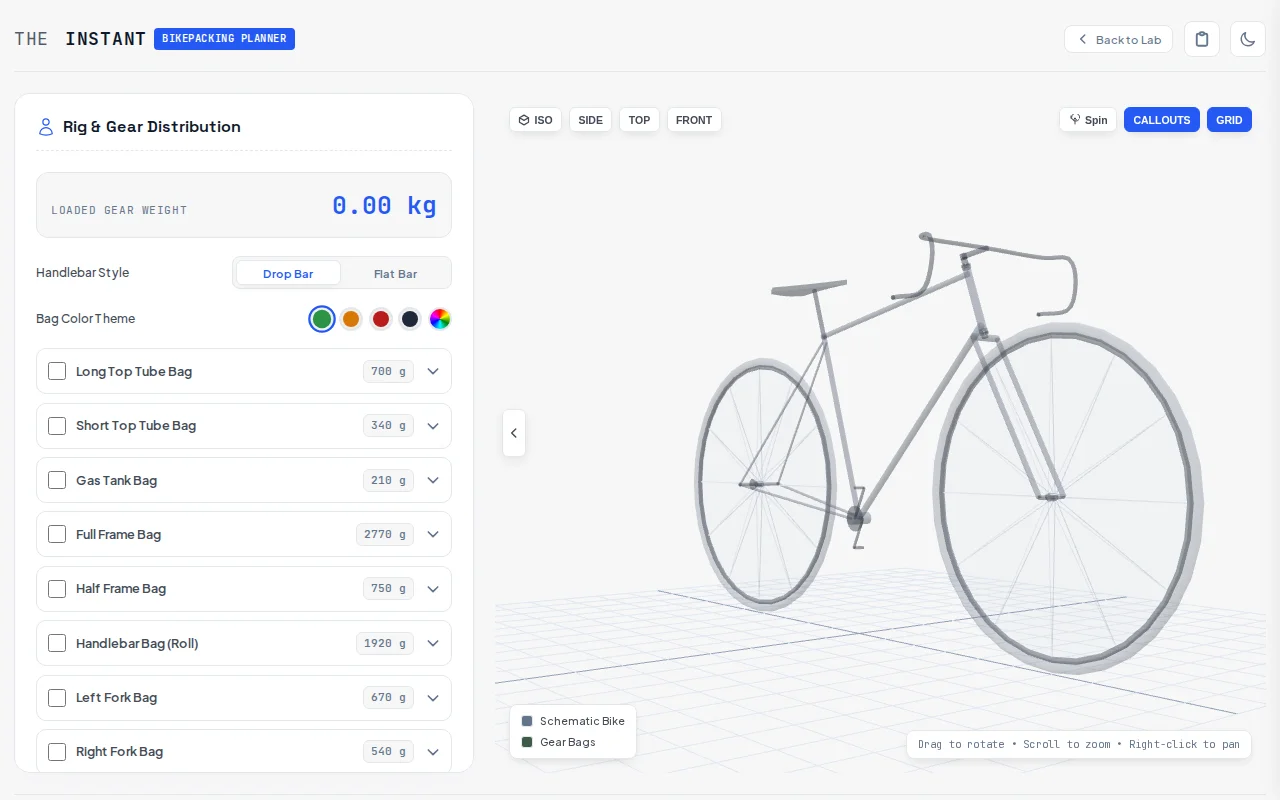 Bikepacking Planner