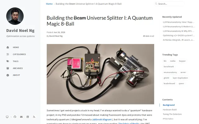 I built a hardware quantum RNG and wired it into a Magic 8-Ball