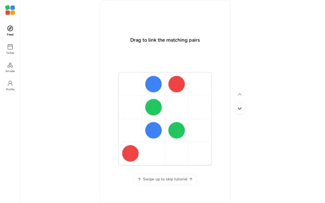 Puzzle games in a feed like TikTok