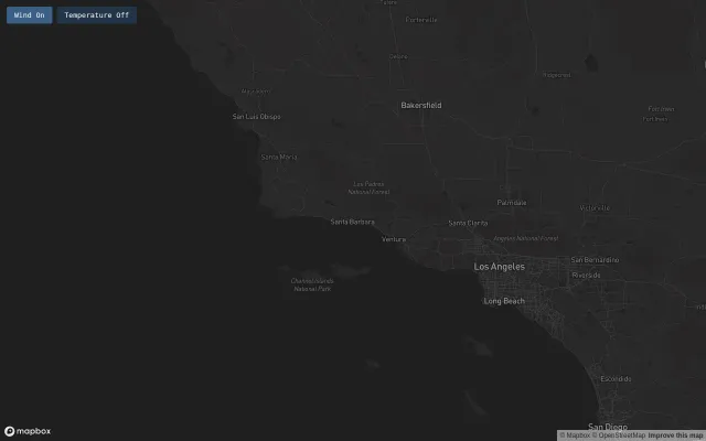 Wind particles on Mapbox from a single EXIF JPEG