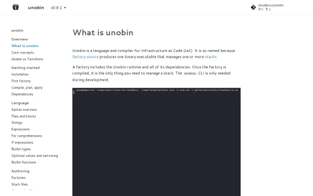 Unobin compiles Infrastructure as Code to one binary