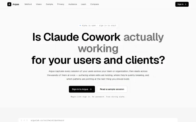 Argus – Capture, replay and QA every Claude Code session your team runs