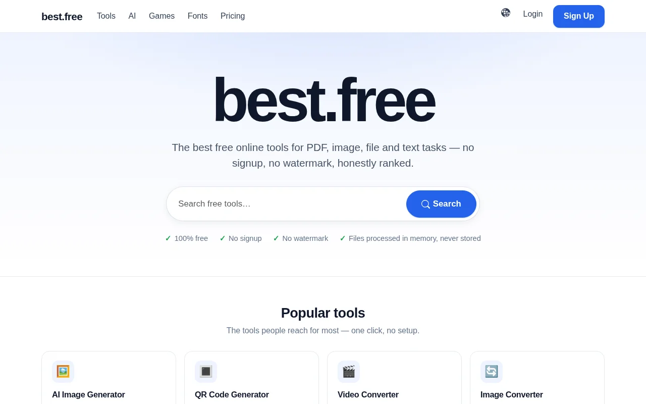 best.free