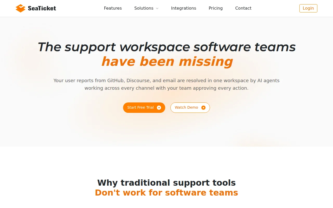 AI agent for software user community support