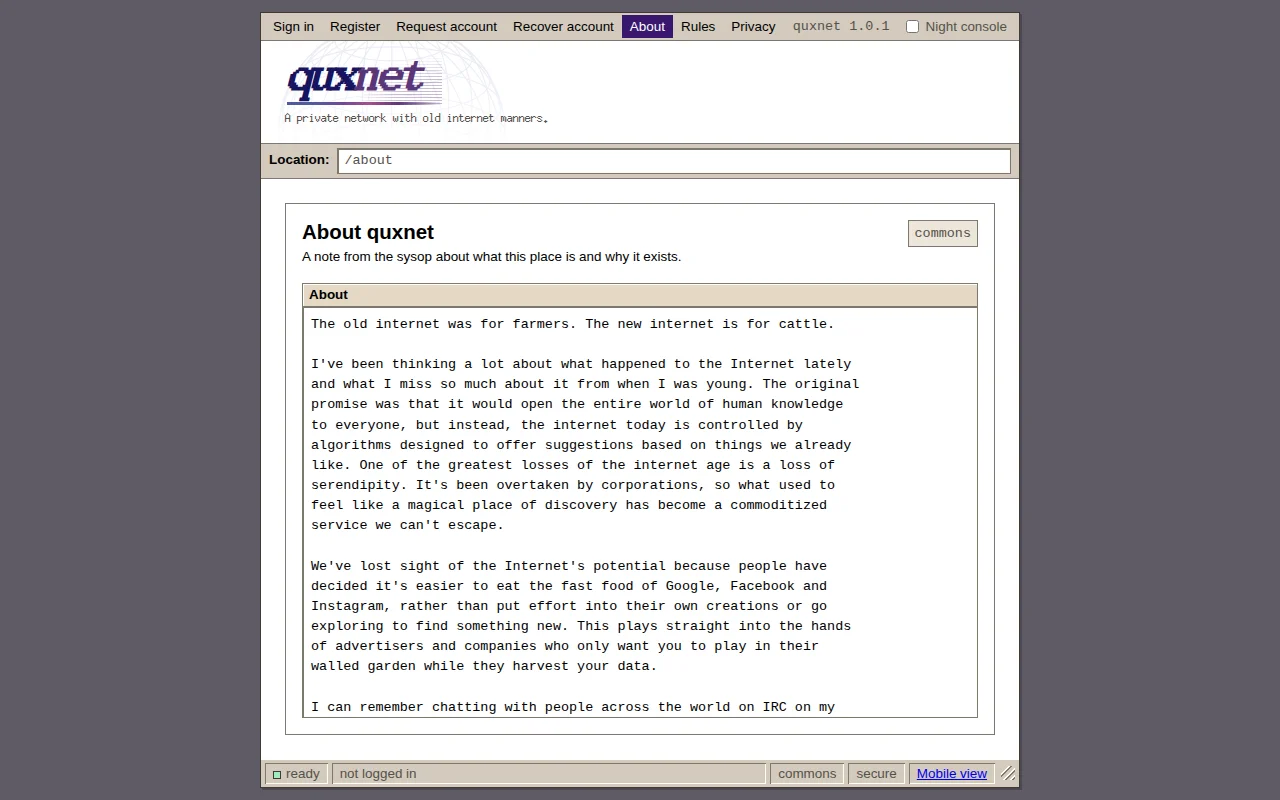 Quxnet