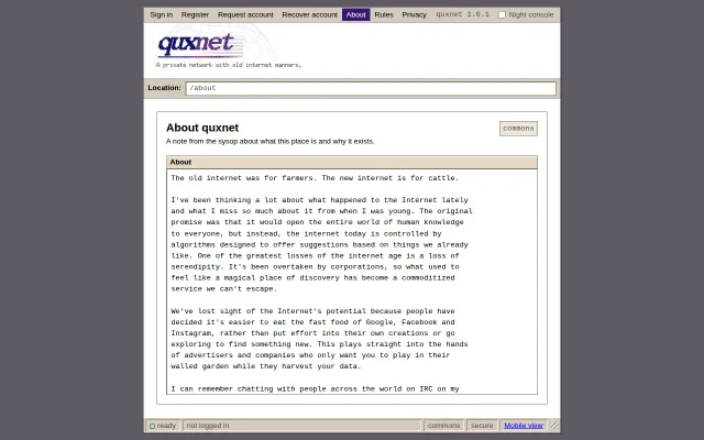 Quxnet