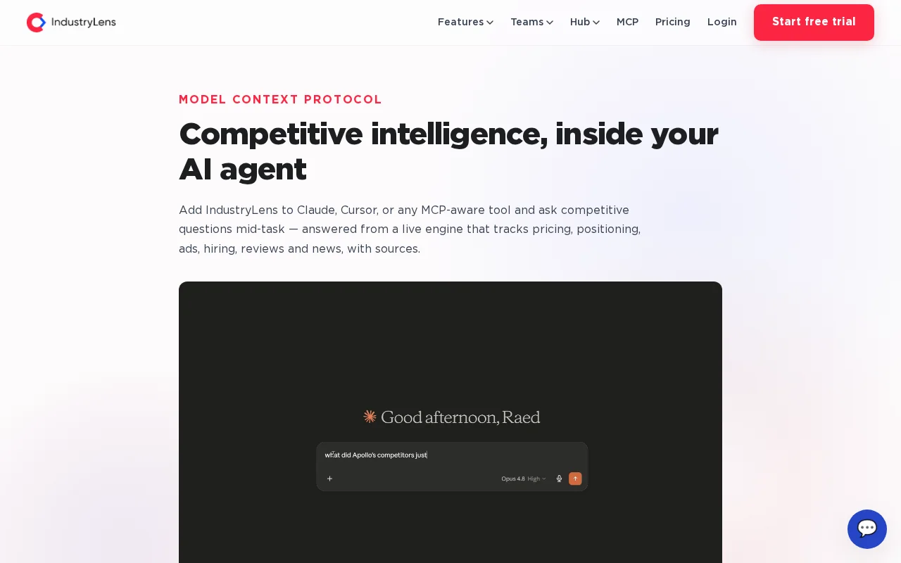 Ask your AI what changed across your competitors