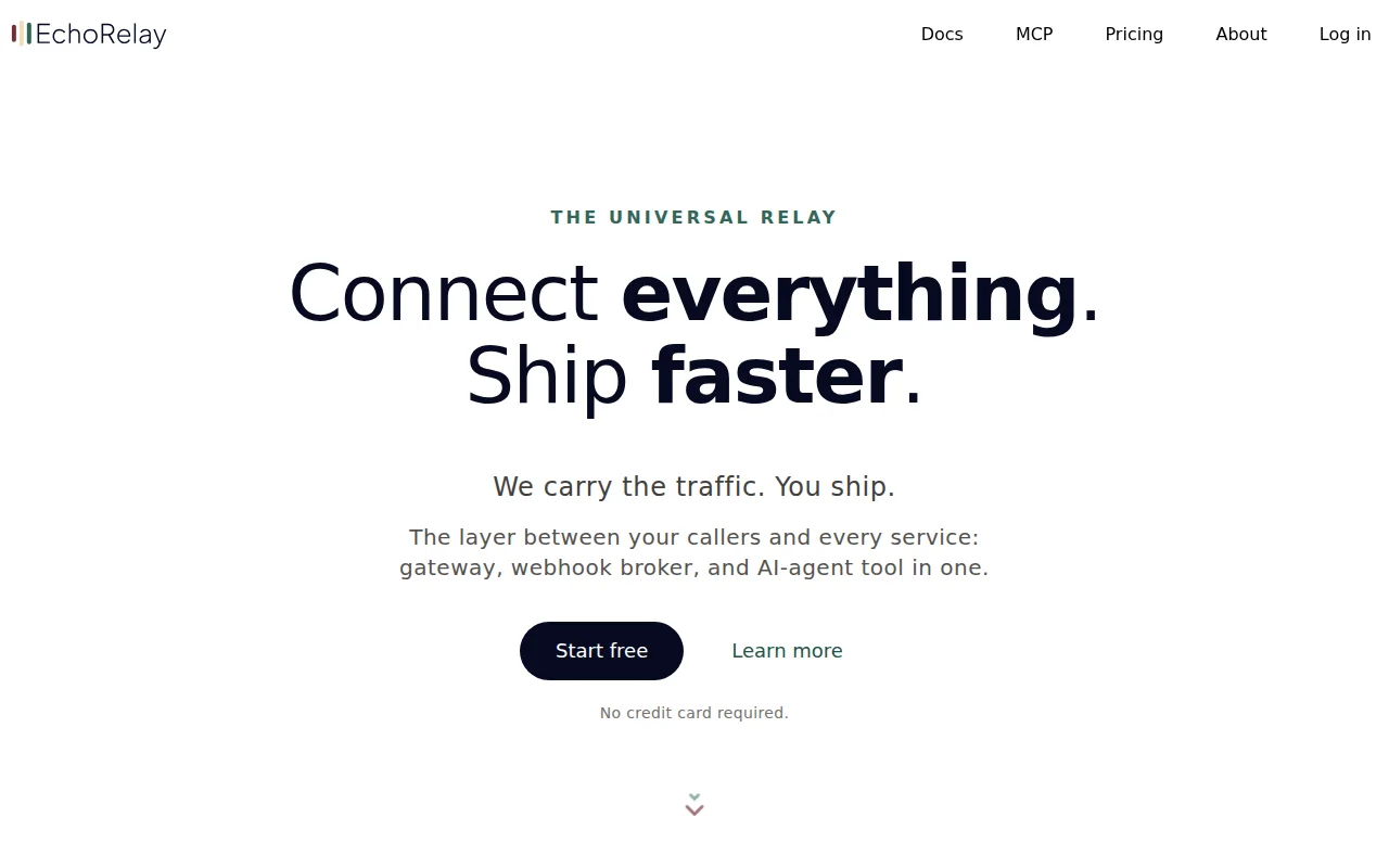 EchoRelay - Reliable HTTP delivery with retries, fan-out, and more