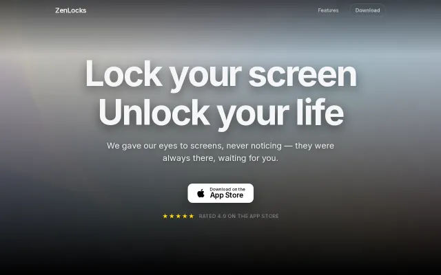 ZenLocks – A privacy-first, subscription-free iOS screen time blocker