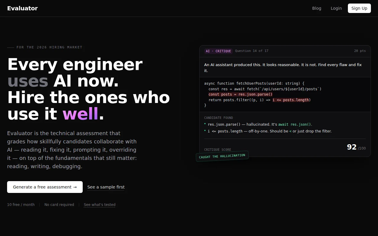 Don't ask if devs cheat with AI, test if they're good with it