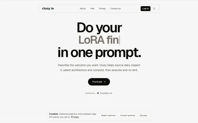 Clusy – Cursor for data science notebooks in cloud