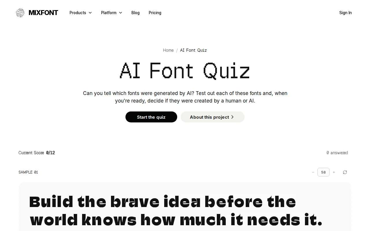 Can you tell the difference between AI vs human-made fonts?
