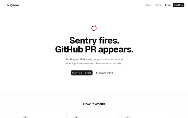 Turning Sentry errors into AI generated GitHub PRs with fixes