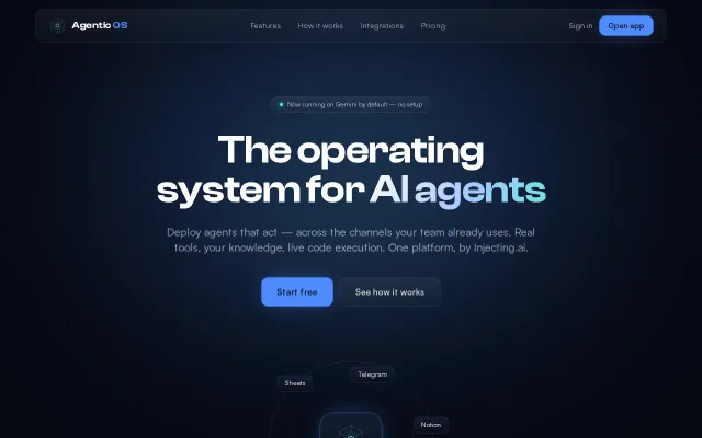 Agentic OS – the operating system for AI agents