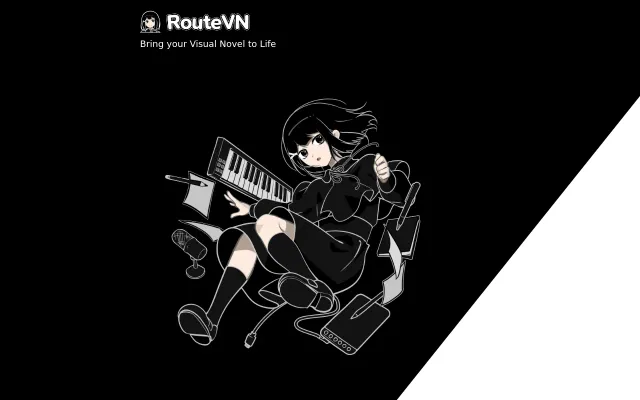 RouteVN – An application for making Visual Novels without any coding