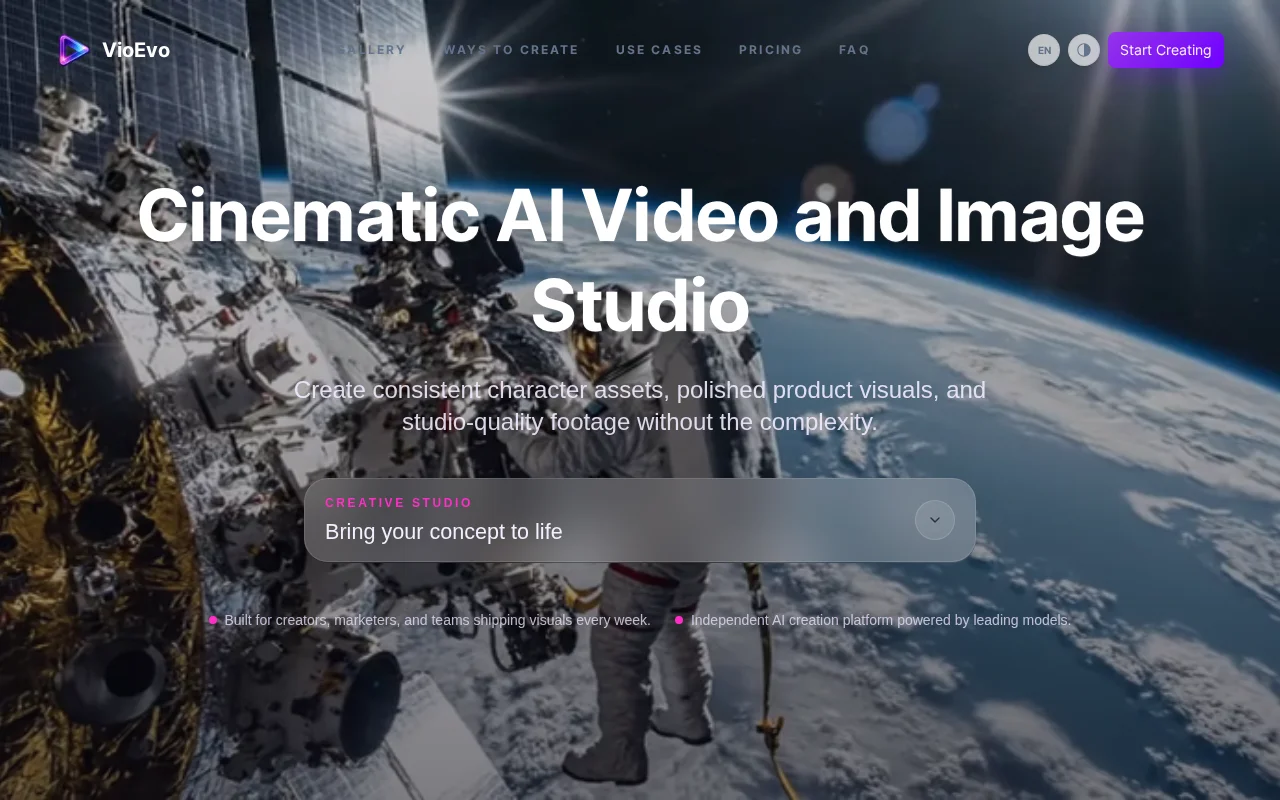 A metadata-driven UI for comparing AI image and video models
