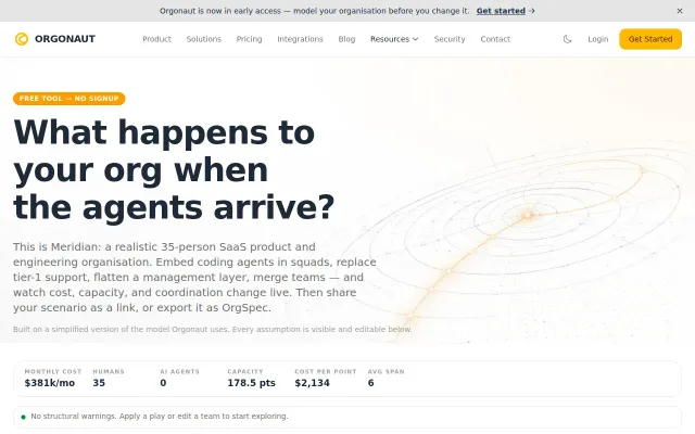Simulate what AI agents do to an engineering org (no signup)