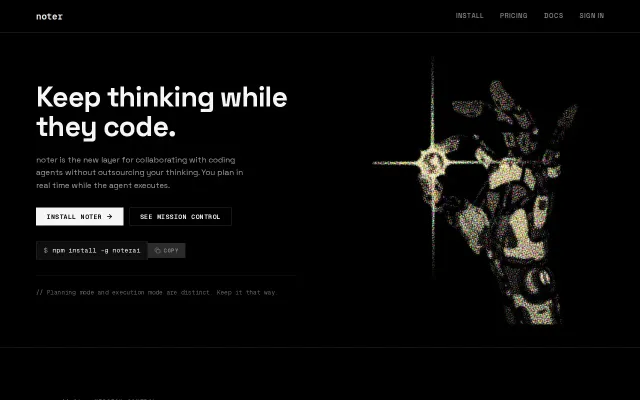 Noter – AI agent dashboard for monitoring coding harnesses locally