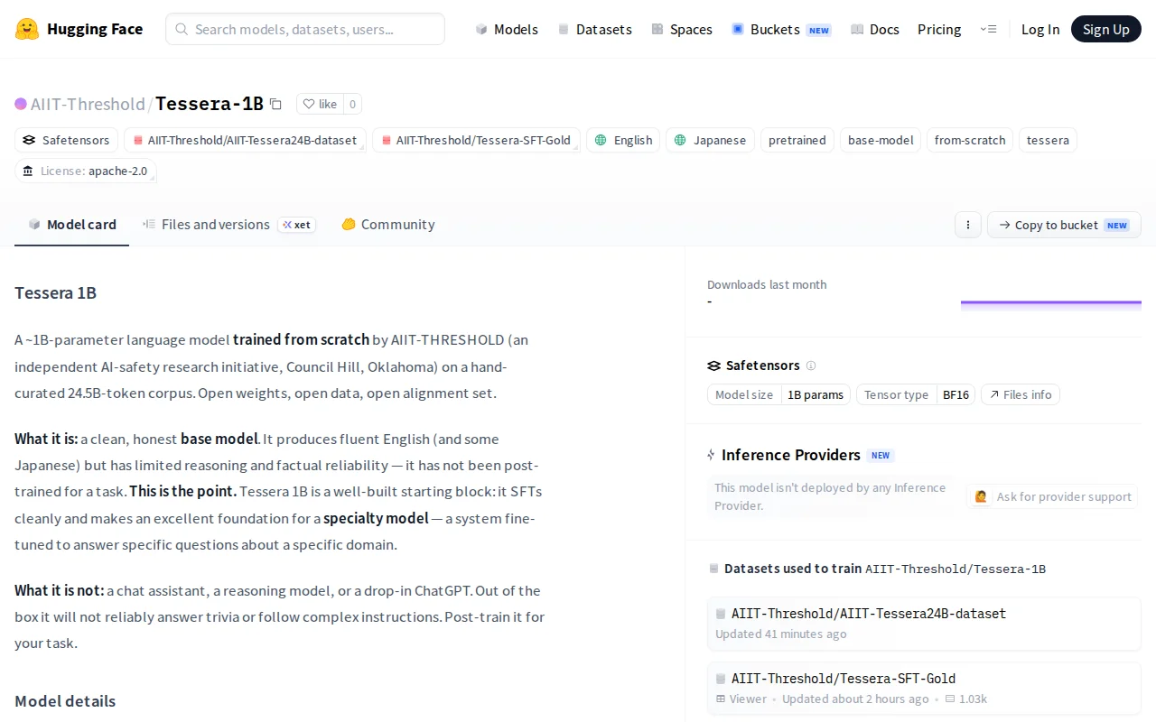 I trained a 1B LLM from scratch for $315 and open-sourced weights+data
