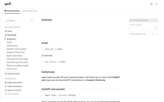 Egaki – create videos with code and MDX files