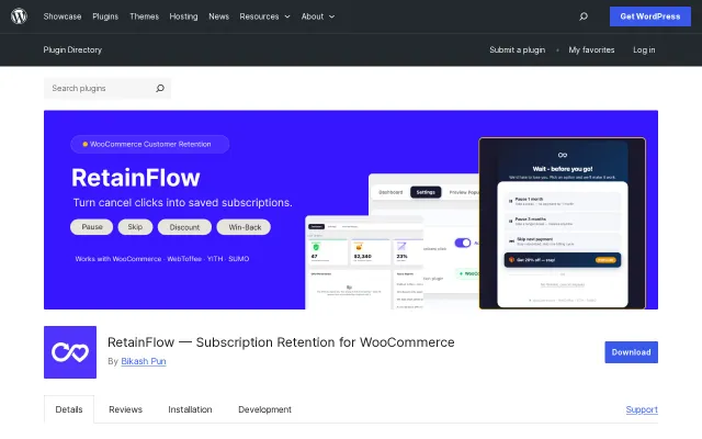RetainFlow – Subscription Retention for WooCommerce