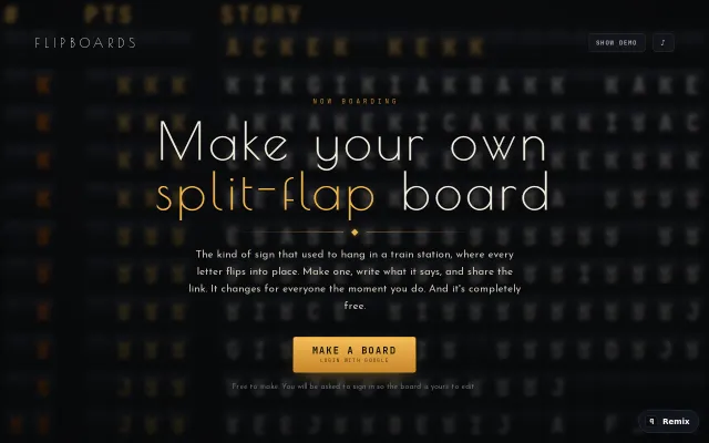 Drop Flap Boards for All