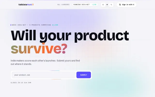 I've created a platform to help indie hackers with idea validation
